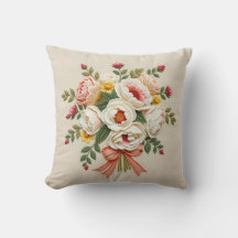 Chintz Rosengård Bukett Kastkudde