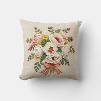 Chintz Rosengård Bukett Kastkudde Kudde