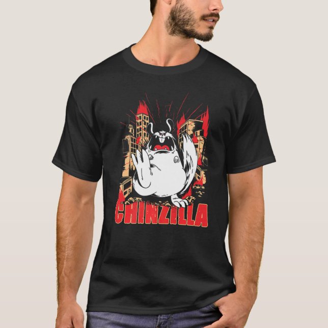Chinzilla Rodent Pet Chinchilla T Shirt (Framsida)