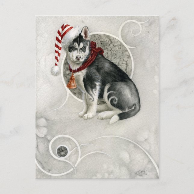 Chiot elfique vykort (Framsida)