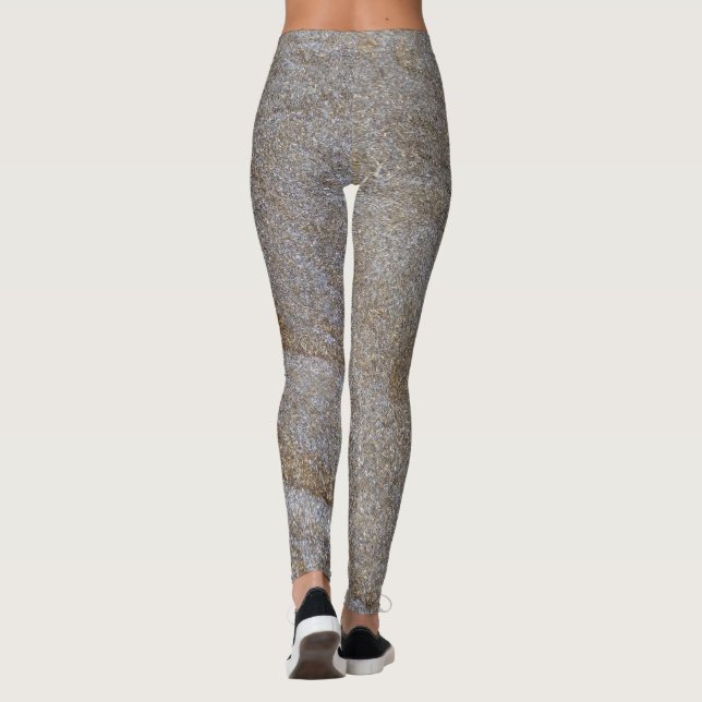 chip av lysande gyllene klass leggings (Baksida)