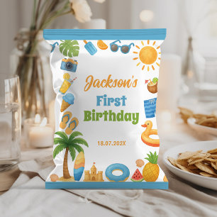 Chip Bag Wrapper Födelsedagsfest Reklamblad