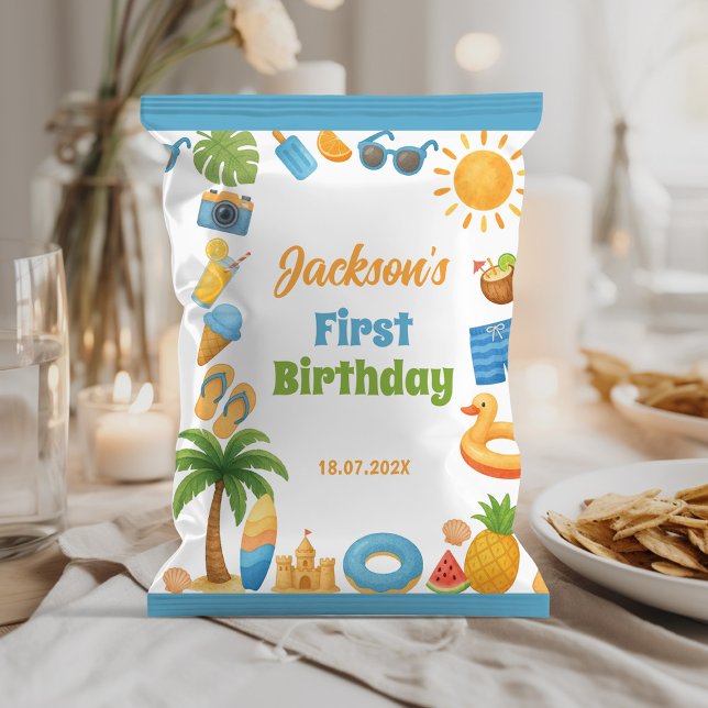 Chip Bag Wrapper Födelsedagsfest Reklamblad (Skapare uppladdad)