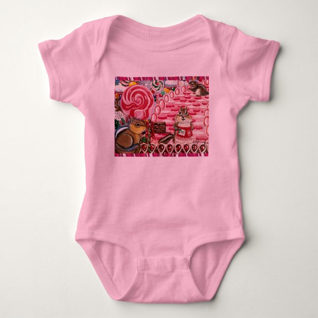 Chip besöker Elizabeth's Peppermint World Tröja (Framsida)