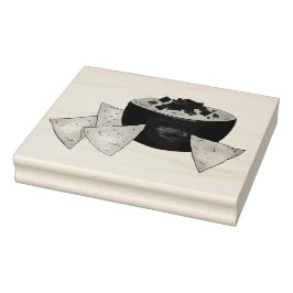 Chip Chili Con Queso Blanco Nachos Cheese Dip Stämpel