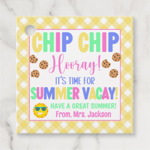 Chip Chip Hooray Det är dags för sommarsemesterava Gåvor Etiketter