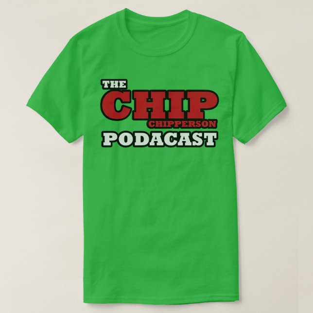 chip chipperson merch t shirt (Design framsida)
