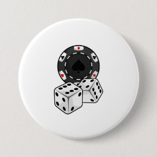 Chip & Dice for Poker Knapp