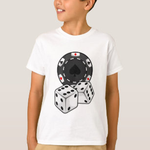 Chip & Dice for Poker T Shirt