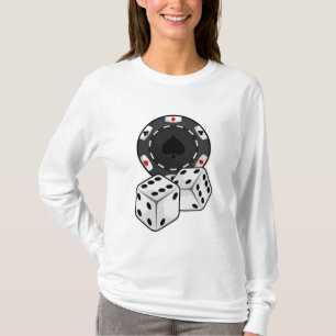 Chip & Dice for Poker T Shirt