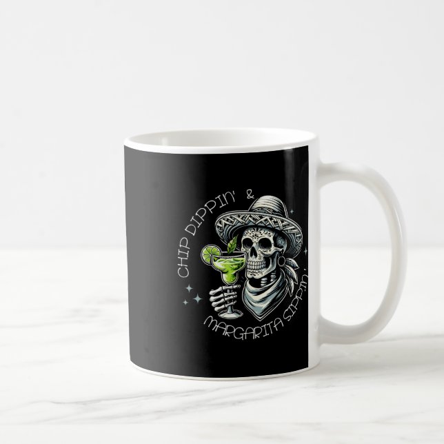 Chip Dippin'and Margarita Sippin'Shirt Kaffemugg (Höger)