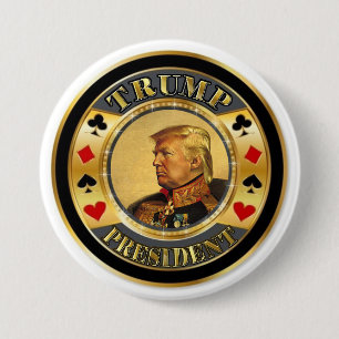 Chip för trumfpresidentkasino knapp