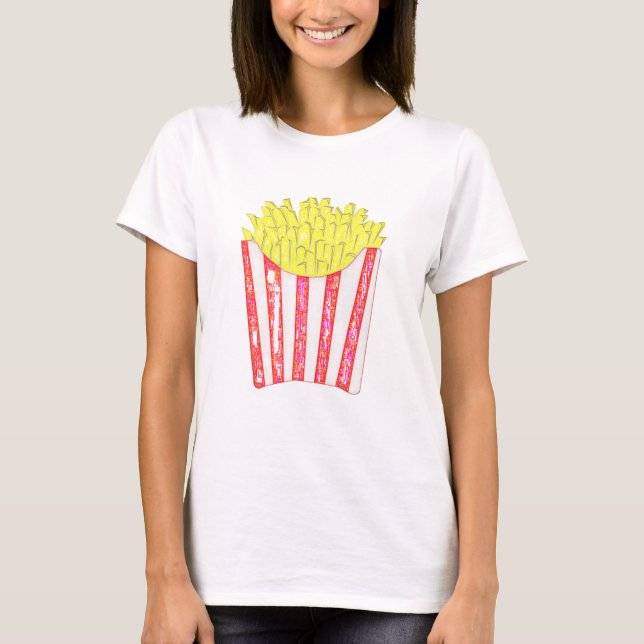Chip Fransk Fries Personlig Gift  Tröja (Framsida)