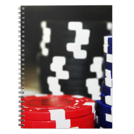 Chip Gambling Casino Win Game Tur Risk Bet Anteckningsbok