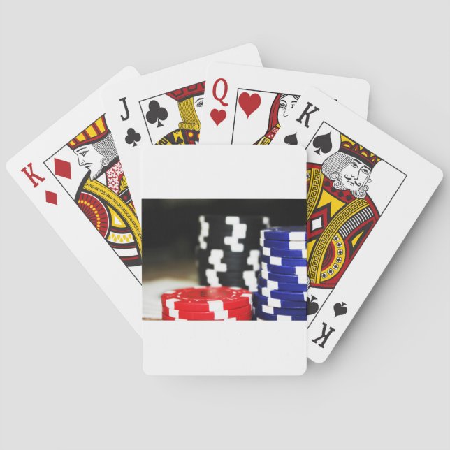 Chip Gambling Casino Win Game Tur Risk Bet Kortlek (Baksidan)