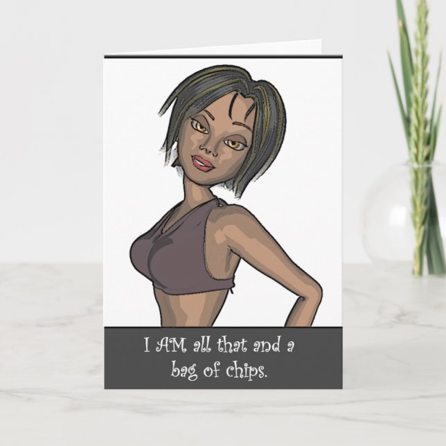 Chip-hälsningskort Kort (Framsida)