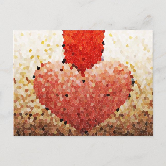 "Chip Heart" - vykort (Framsida)