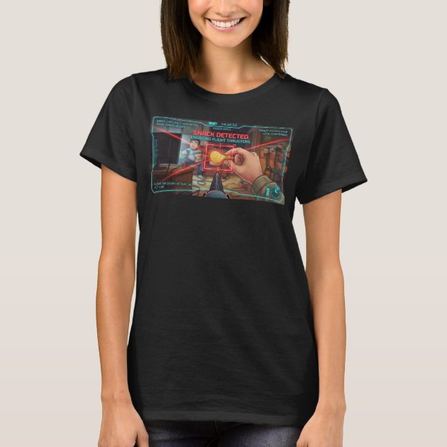 Chip Mållåsning T Shirt (Framsida)