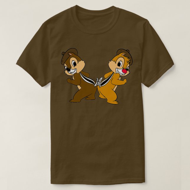 Chip n Dale Mouse  T Shirt (Design framsida)