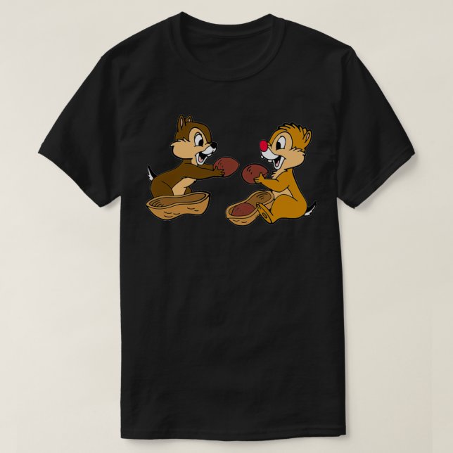 Chip n Dale peanut T Shirt (Design framsida)