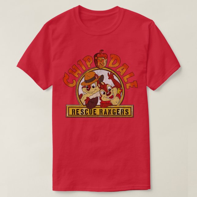 Chip n Dale Vintage T Shirt (Design framsida)