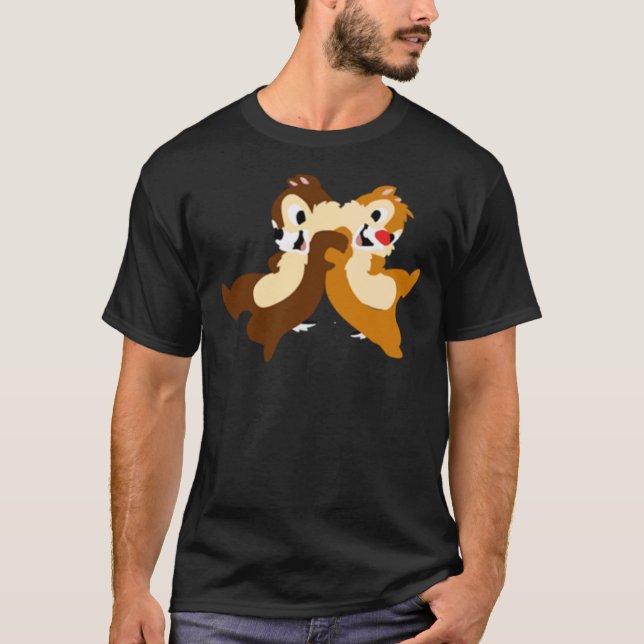 Chip och Dale Classic T-Shirt (Framsida)