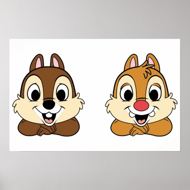 Chip och Dale Poster (Framsidan)