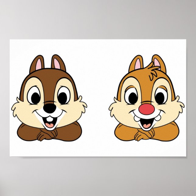 Chip och Dale Poster (Framsidan)