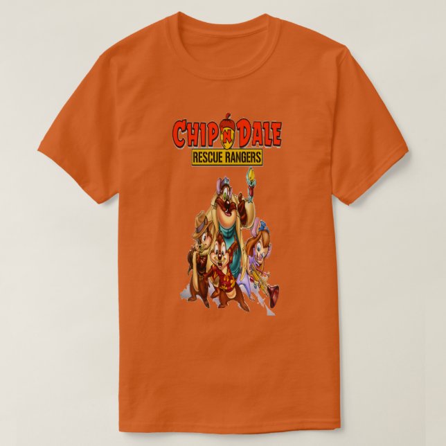 Chip och Dale Team T Shirt (Design framsida)