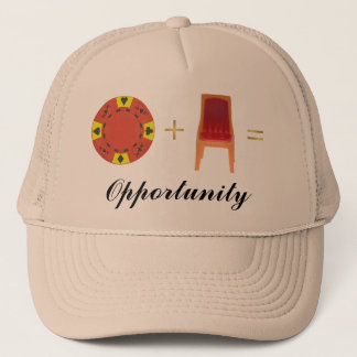 Chip och en stol truckerkeps