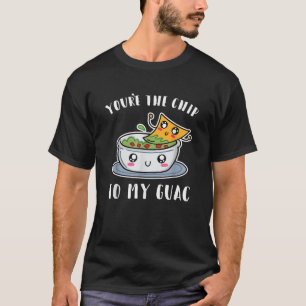 Chip och Guac Gift Funny Avocado Guacamole T Shirt