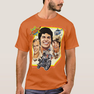Chip Retro 70s Crime Drama TV Show T Shirt