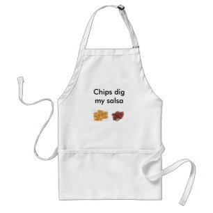 Chiper gräver min salsa förkläde