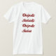 Chiper och salsa t-shirt (Design framsida)