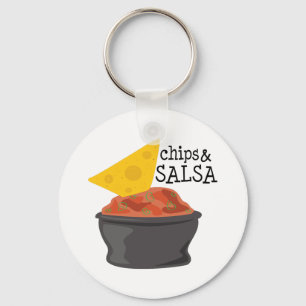 Chiper & salsa nyckelring