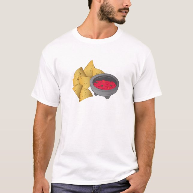 Chiper & salsa tee shirt (Framsida)