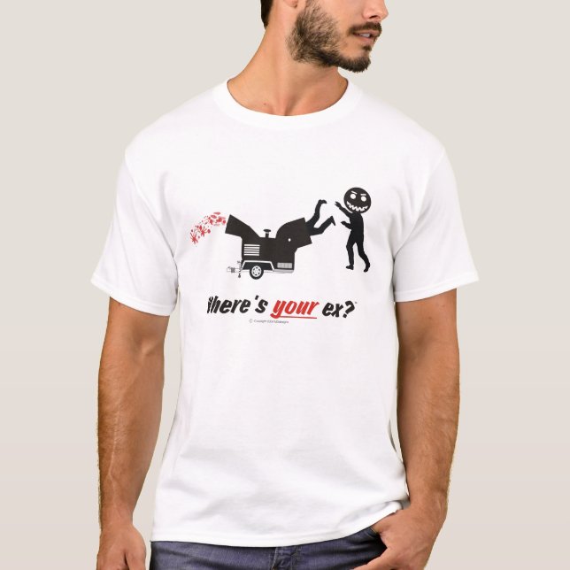 chipfragmentering tee shirt (Framsida)