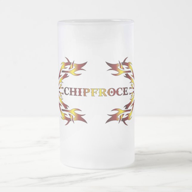 ChipFroce Ölbrygglas Frostat Ölglas (Center)
