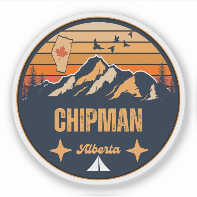 Chipman, Alberta Klistermärken (Framsida)