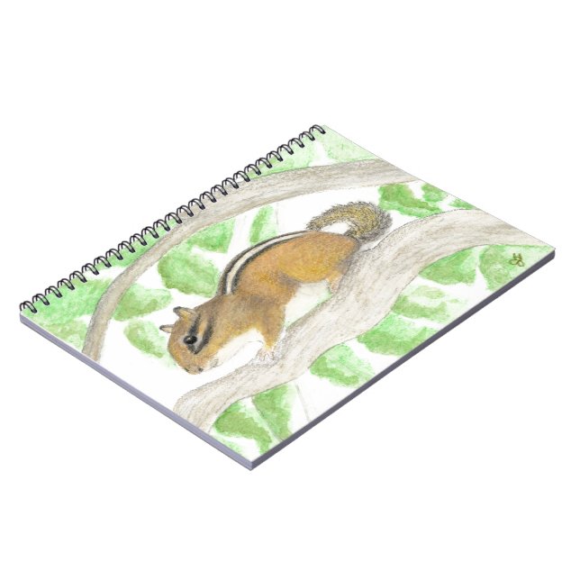 Chipmunk Anteckningsbok (Vänstra Sidan)