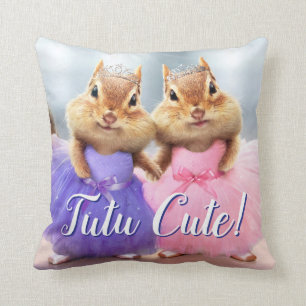 Chipmunk Ballerina Duo Kudde