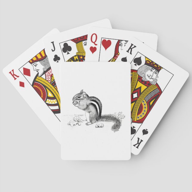 Chipmunk Casinokort (Baksidan)