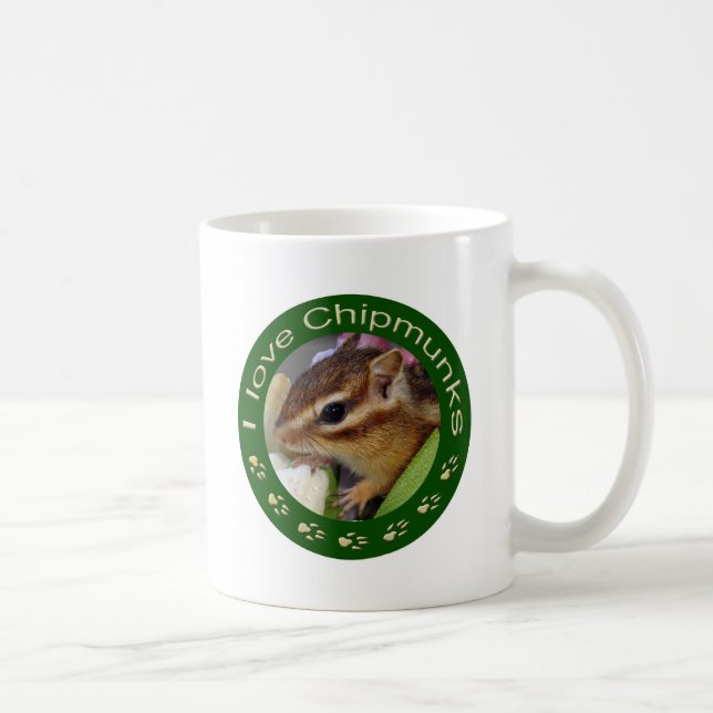Chipmunk_ Circle_3 Kaffemugg (Höger)