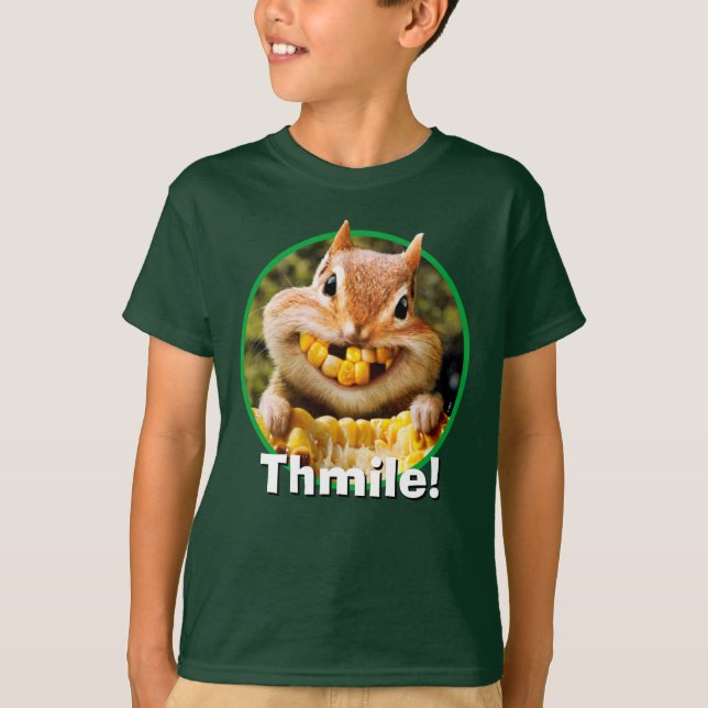 Chipmunk EEG-Maj T Shirt (Framsida)