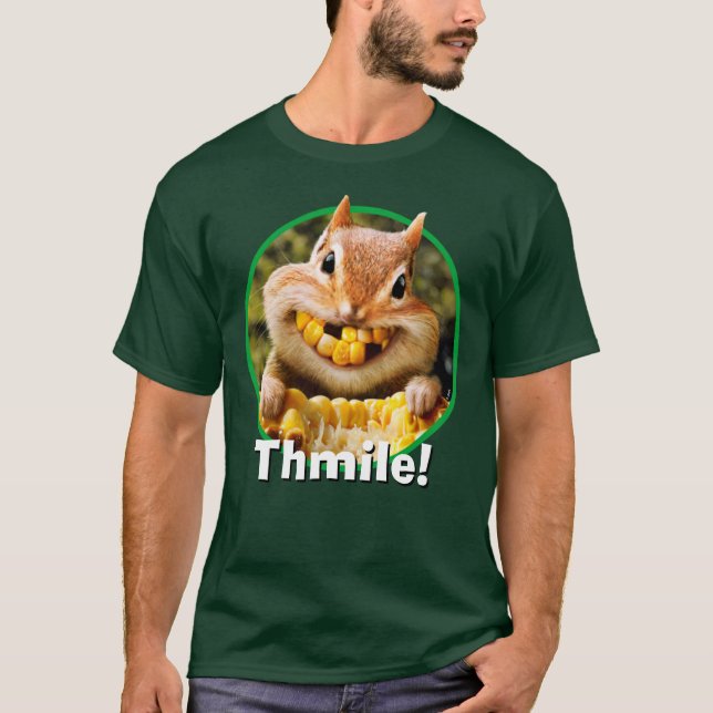 Chipmunk EEG-Maj T Shirt (Framsida)