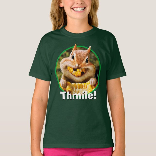 Chipmunk EEG-Maj T Shirt (Framsida)