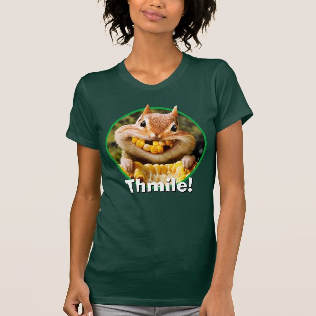 Chipmunk EEG-Maj T Shirt (Framsida)