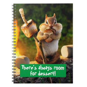 Chipmunk Ewarzmarmallow Anteckningsbok