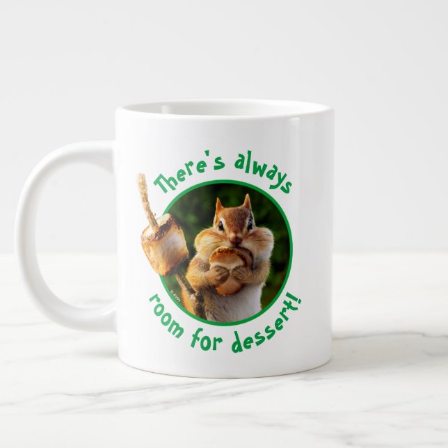 Chipmunk Ewarzmarmallow Jumbo Mugg (Vänster)
