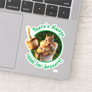 Chipmunk Ewarzmarmallow Klistermärken